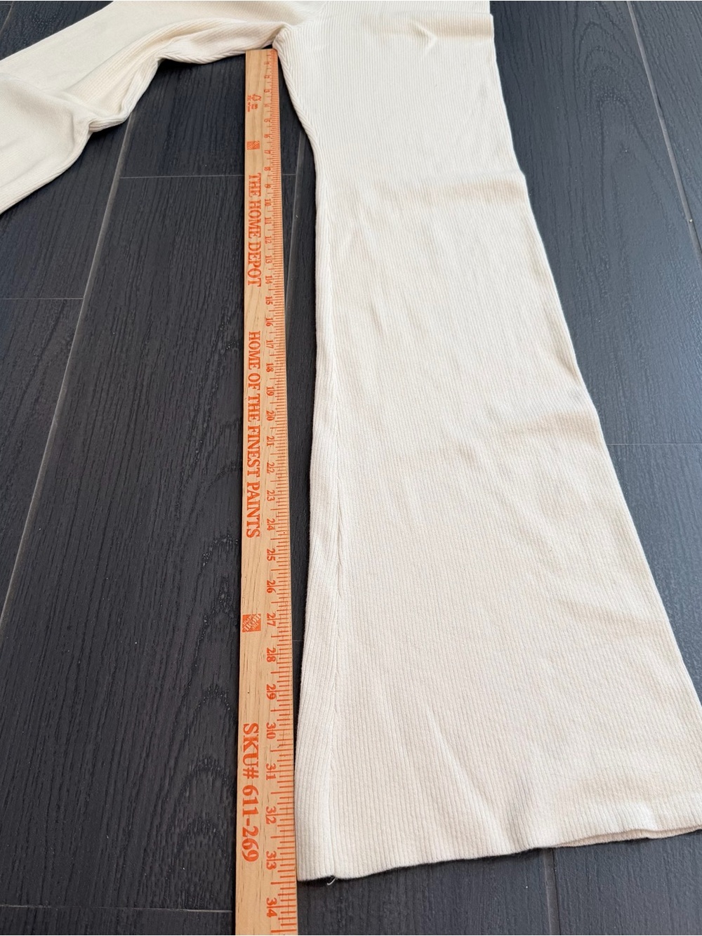 Guess Silk Blend Cream Pants - Picture 11 of 11